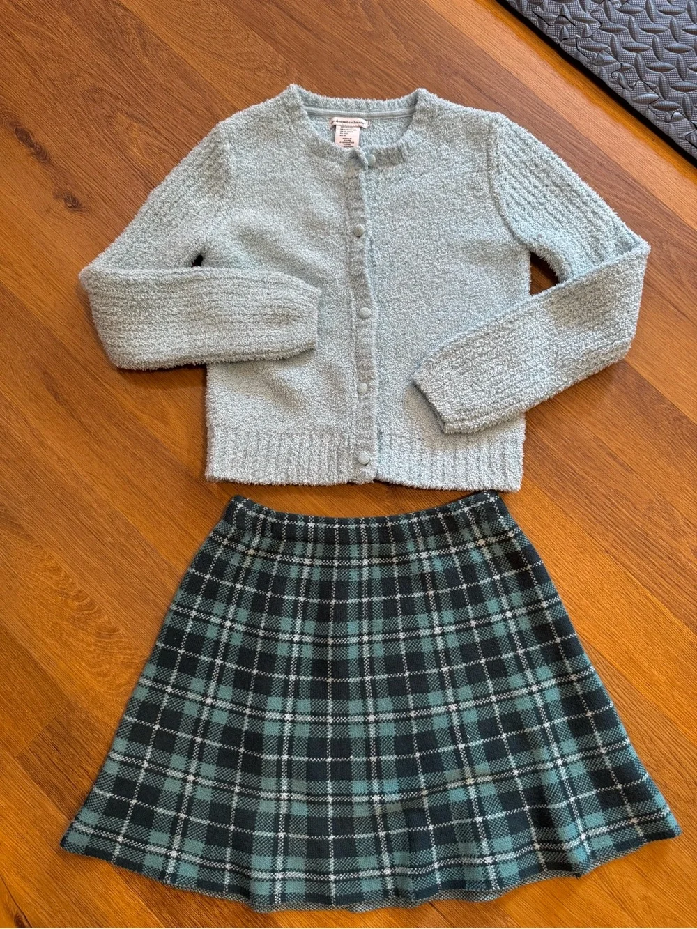 2pc. Cupcakes and cashmere skirt set sz 10/12